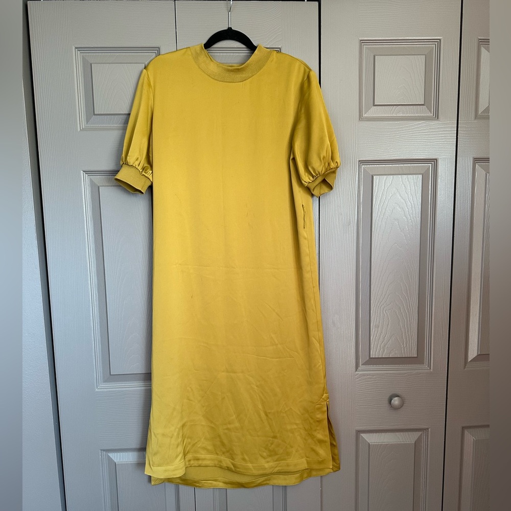 Who What Wear silky fall dress